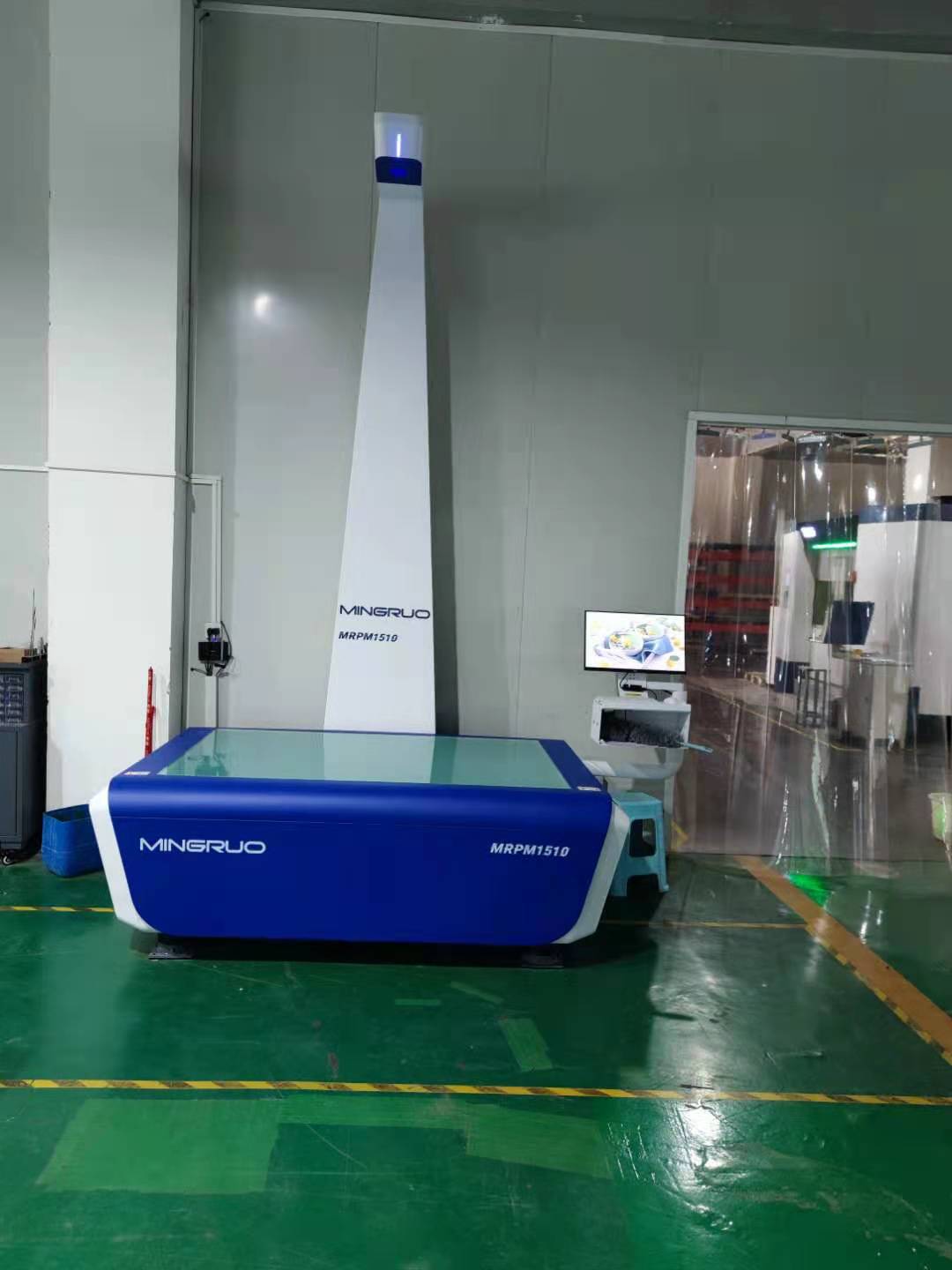 重慶銘諾金屬科技有限公司自主研發(fā)鈑金檢測(cè)備正式投入使用